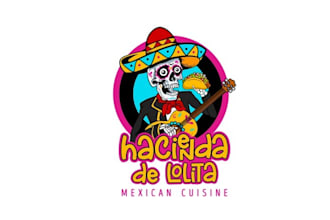design exceptional mexican restaurant tacos logo