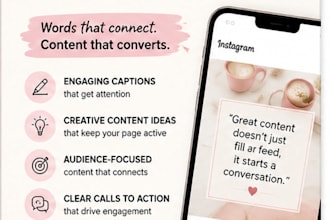 write engaging instagram captions and content ideas