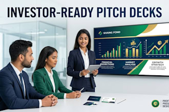 design powerpoint presentation and pitch deck