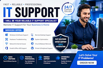 remotely troubleshoot windows and IT support issues