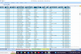 excel data entry, word typing, copy paste and data cleaning