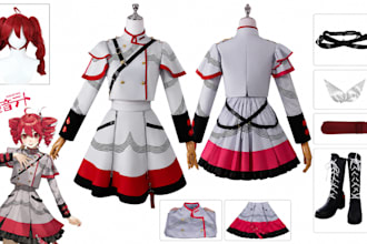 create custom anime cosplay costumes and cosplay outfits