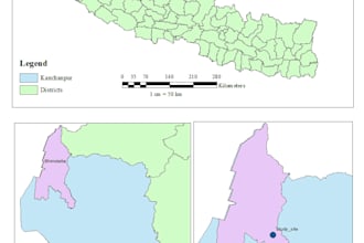 create professional gis maps using qgis or arcgis