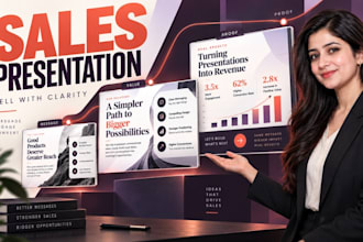 design a persuasive sales presentation in powerpoint