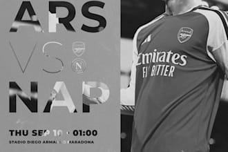 do creative and minimalist football matchday poster designing