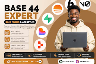 base44 expert base44 bug fixing base44 app base44 supabase replit migration bolt