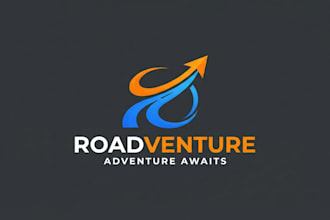 design a dynamic and memorable road logo