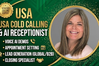do US ai receptionist cold calling voice ai appointment setting lead generation
