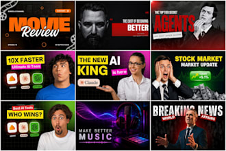 design eyecatching youtube thumbnails that get clicks
