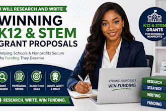 research and write winning k12 and stem grant proposals
