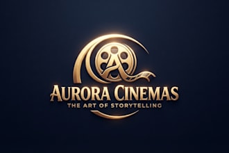 design a cinematic and memorable cinema logo