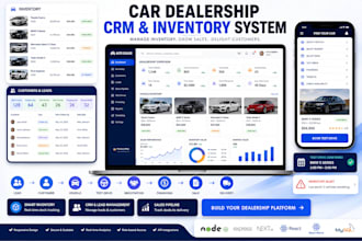 build  car dealership CRM and inventory management system