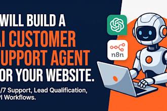 build a custom ai customer support agent for your website