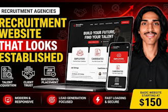 build a recruitment or talent agency website in wordpress