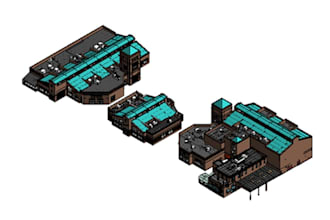 provide you rendered 3d model of any kind of building