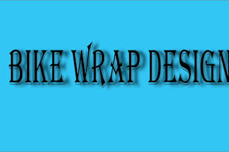 create amazing bike wrap design