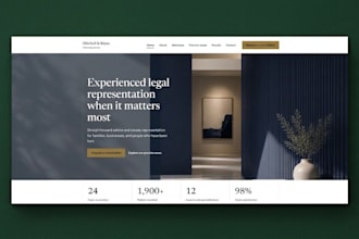 build a professional lawyer or law firm website