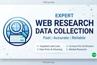 do expert web research