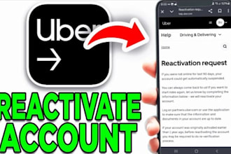 reactivate your uber driver, walmart, uber eat, spark driver deactivated account