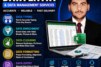 do professional data entry data cleaning and data enrichment
