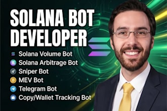 build crypto arbitrage bot volume bot, solana arbitrage bot, dex arbitrage bot