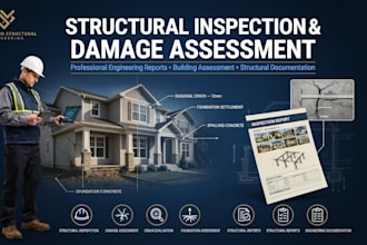 prepare structural inspection and damage assessment reports