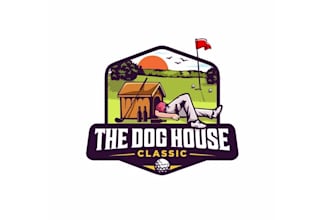 design fun golf tournament logo