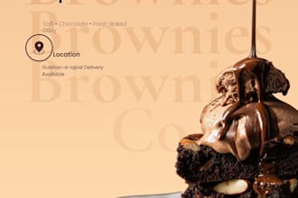 design attractive canva instagram posts for food brand
