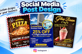 design scroll stopping instagram posters for your business