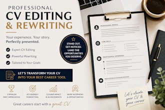 edit cvs and resumes
