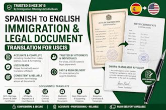 translate immigration documents spanish to english uscis visa legal
