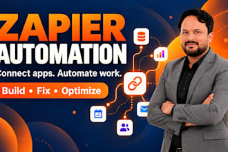build and fix zapier automation and app integrations