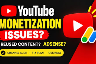 troubleshoot youtube monetization and google adsense issues