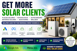 gdpr photovoltaic leads solar panel ads with google ads meta ads facebook ad SEO