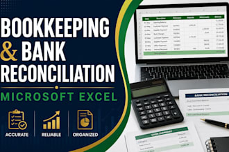 do bookkeeping and bank reconciliation in excel