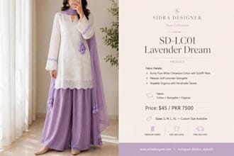 design modern boutique fashion and embroidery catalog