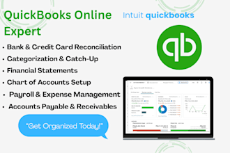 do quickbooks online bookkeeping and bank reconciliation