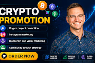 promote your cryptocurrency token nft and blockchain project