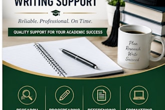provide academic research and writing support