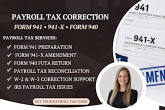 amend payroll tax returns, correct form 941 941x and resolve irs issues