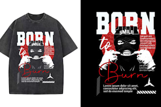 do unique custom t shirt graphics and streetwear designs