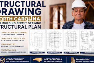 structural drawing north carolina full building permit drawing structural plan