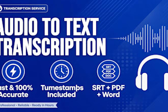 transcribe audio to text accurately with timestamps