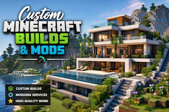 build custom minecraft worlds and create mods