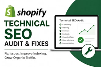 audit and fix shopify technical SEO issues