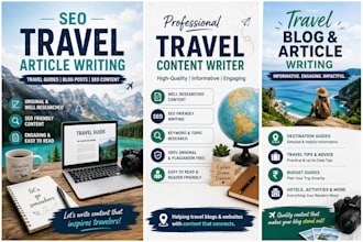 write SEO friendly hindi blog and travel content