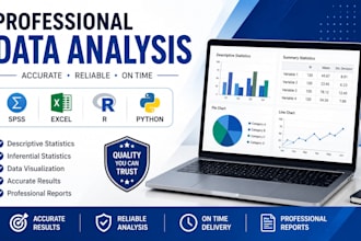 analyze yor data using  stata,r or excel