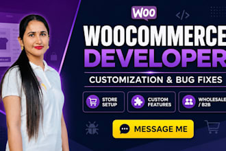 your woocommerce developer for customization and bug fixes
