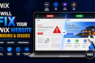 fix wix website error revamp wix website update wix fix wix, wix troubleshooting
