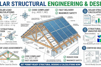 do solar structural design pv structural design and solar load calculations